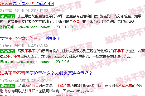 汕头怎么查自己不孕不育 汕头怎么查自己不孕不育