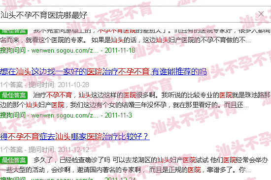 汕头不孕不育医院哪*好